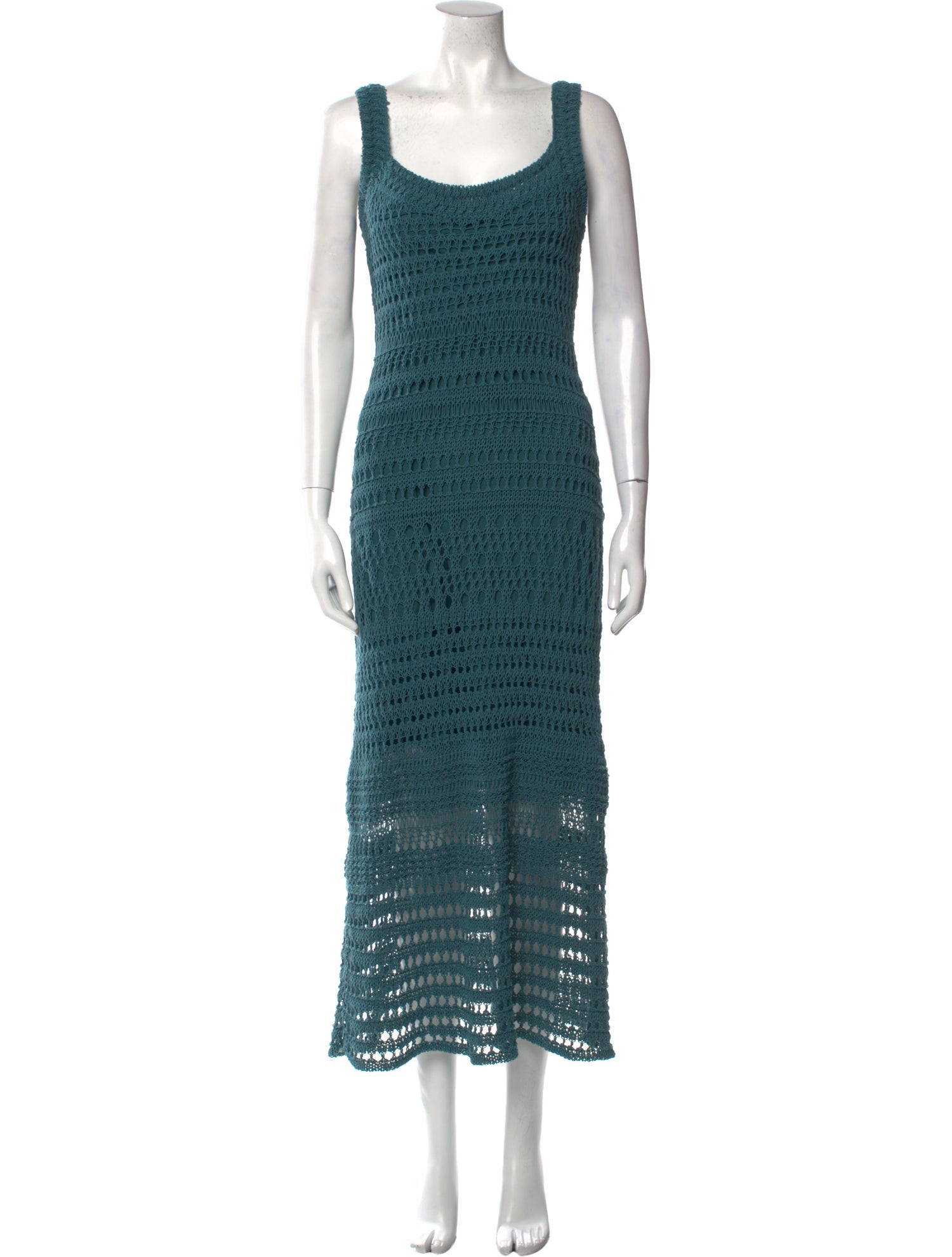 Vince Scoop Neck Long Dress